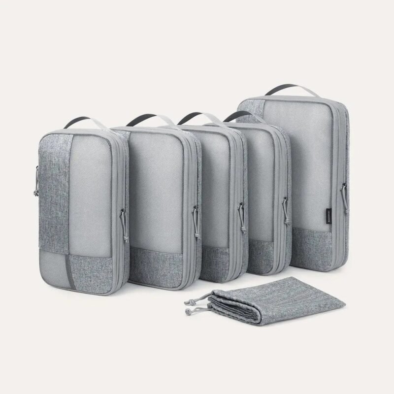 The PackCube Set | 6-Piece Compression Packing Cubes