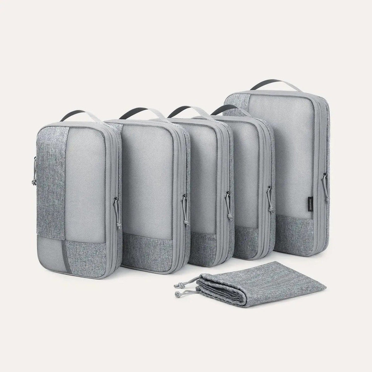 The PackCube Set | 6-Piece Compression Packing Cubes